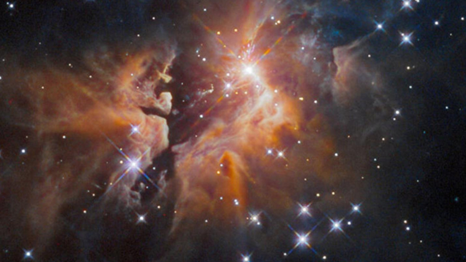 Explosión cósmica captada por Hubble
