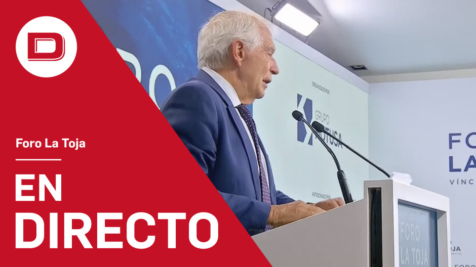 Josep Borrel, Vicepresidente Comisión Europea, participa en la clausura del foro en la mesa, Cómo la guerra de Ucrania ha cambiado Europa.