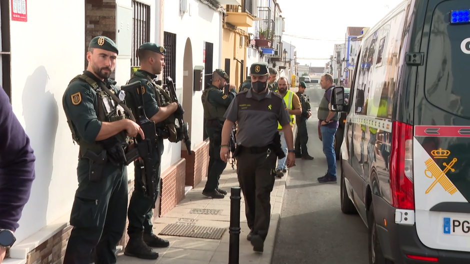 Operación contra el narcotráfico en Sevilla