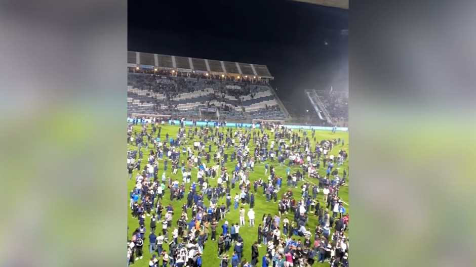 Tragedia en un partido de fútbol en Argentina