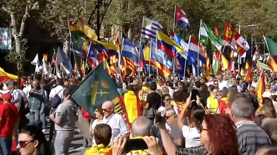 Manifestación en Cataluña