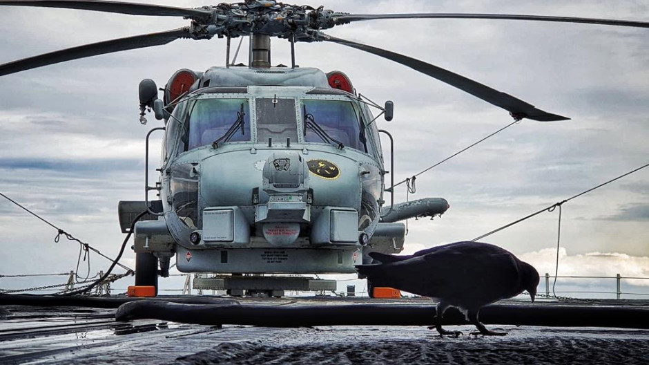 Helicóptero de la Armada Española