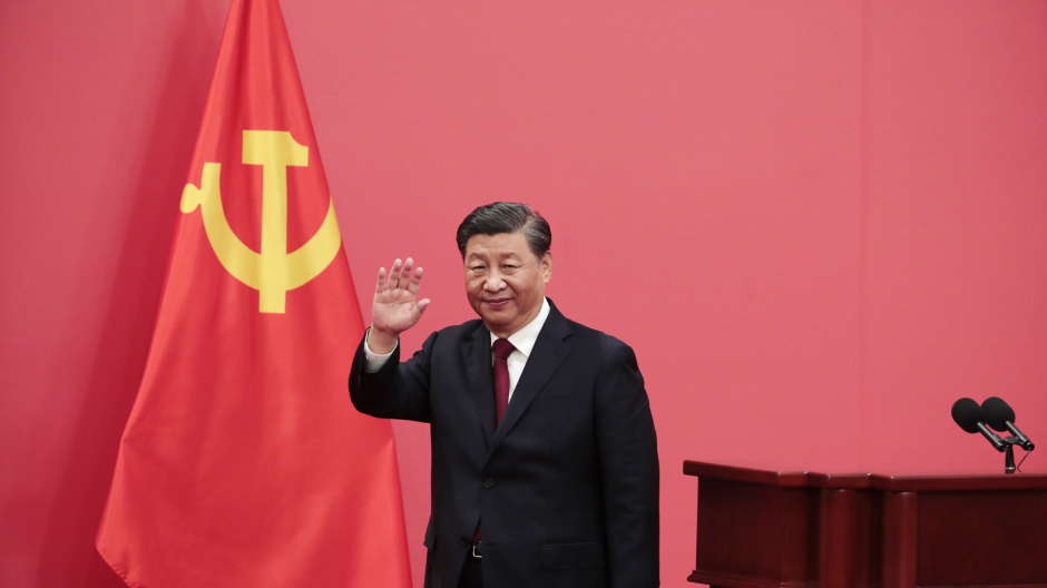 Imagen del residente chino, Xi Jinping