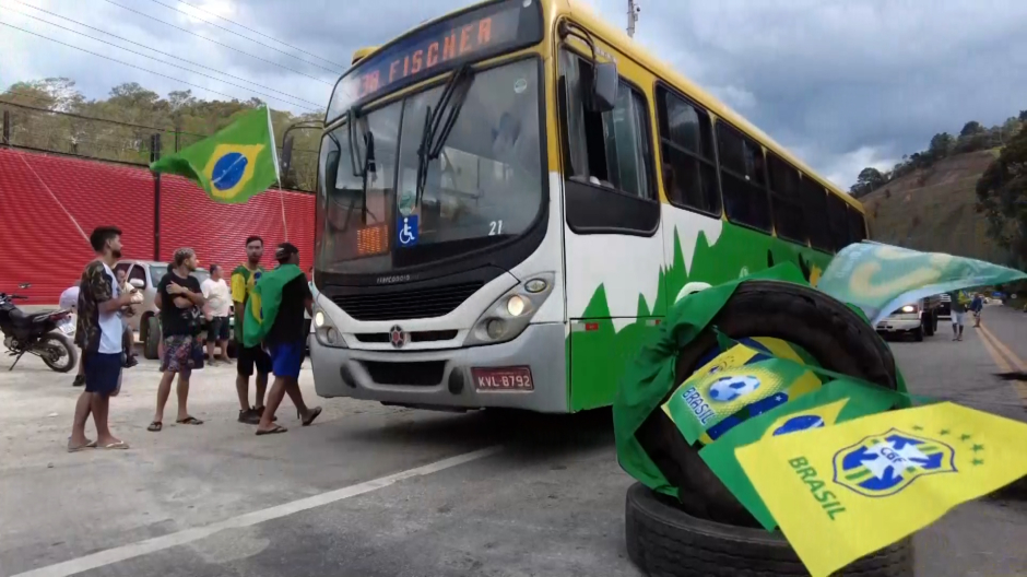 Carreteras de Brasil bloqueadas