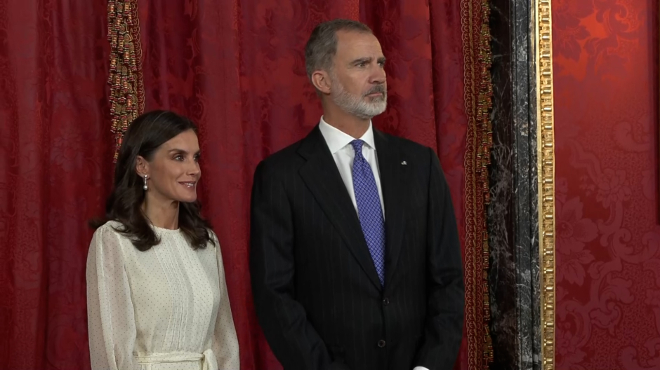 Los Reyes de España recibe al presidente de Paraguay