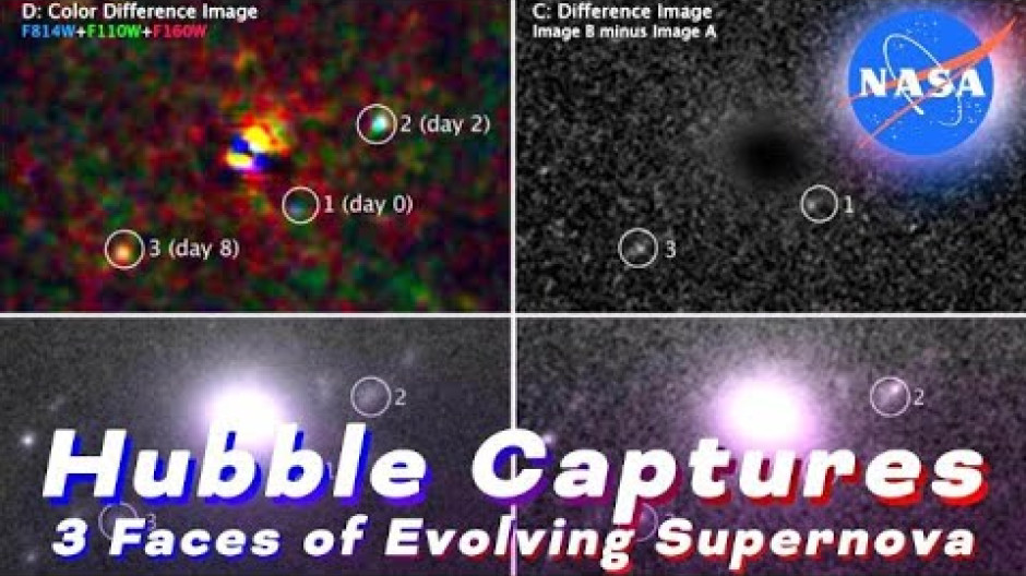 El Telescopio Espacial Hubble capta una estrella que explotó hace 11. ...
