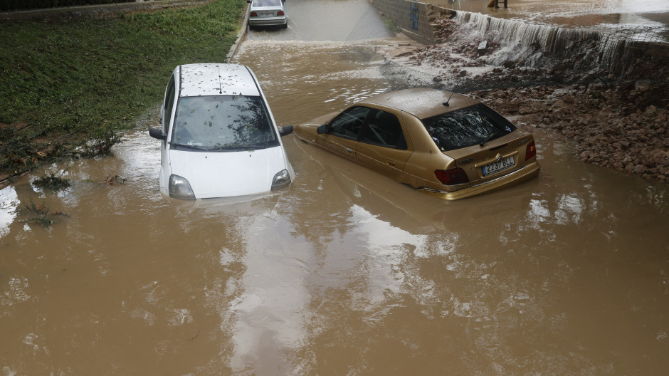 Las imágenes que dejan las fuertes inundaciones en Valencia