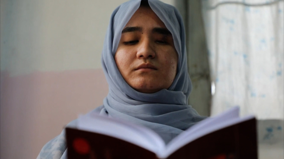 La joven chií hazara Fatima Amiri