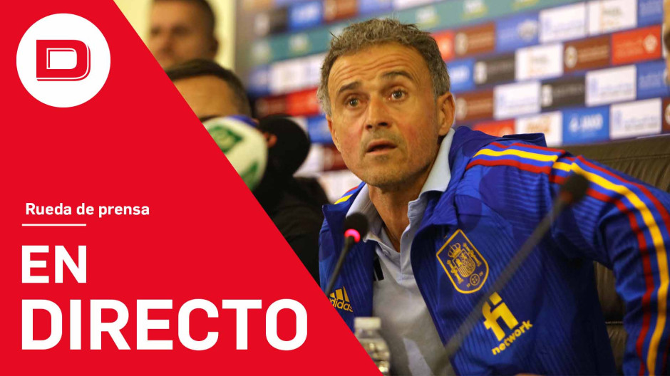 rueda de prensa de Luis Enrique