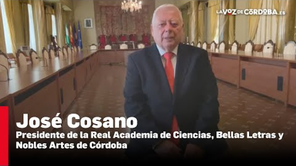 El Presidente de la Real Academia de Ciencias, Bellas Letras y Nobles Artes de Córdoba da la bienvenida a la alianza La Voz de Córdoba- El Debate