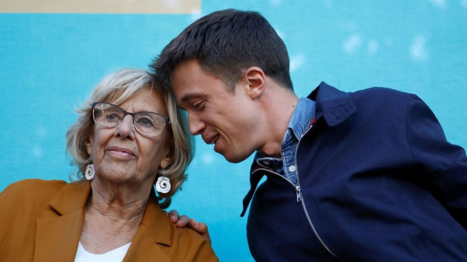 Íñigo Errejón y Manuela Carmena