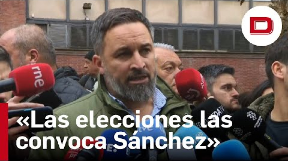 Abascal denuncia «cesiones» de Sánchez y llama a impulsar moción de censura