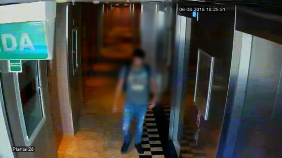 Las imágenes del robo a Daddy Yankee en un hotel de Valencia