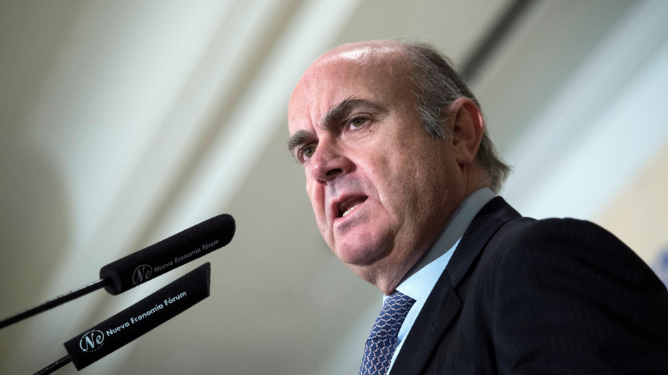 Luis de Guindos, en directo