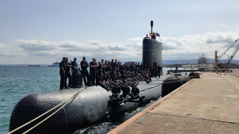 Imagen del submarino Tramontana