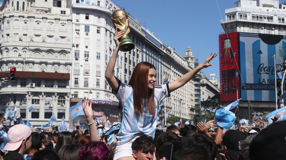 DIRECTO - Argentina celebra el Mundial