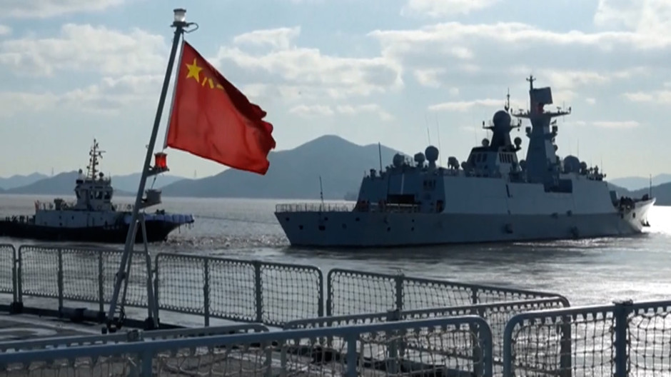 Fuerzas Navales de China y Rusia