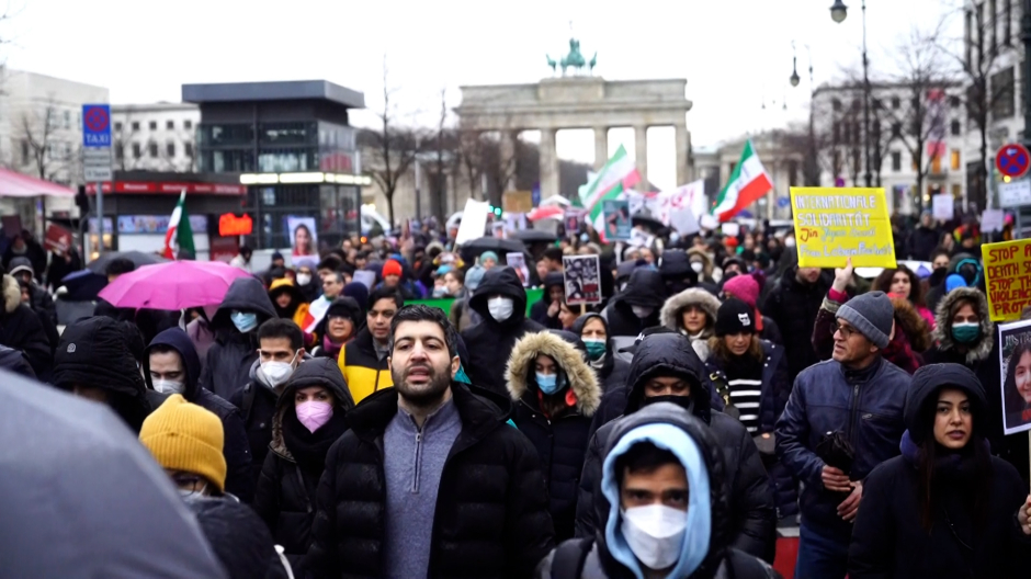 Manifestación en Berlín