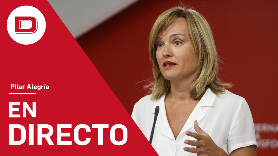 Directo | Rueda de prensa de Pilar Alegría
