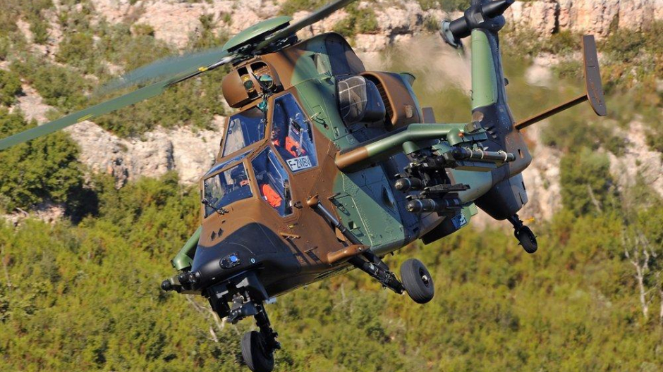 Imagen del helicóptero "Tigre"