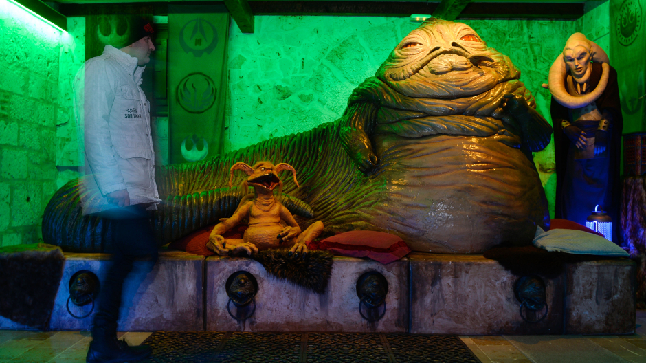 Imagen de la figura de Jabba el Hutt