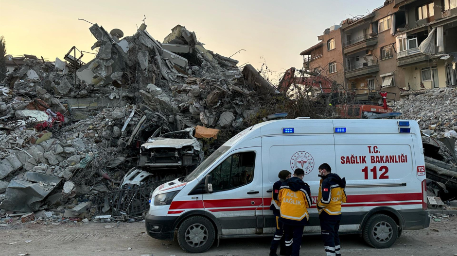 Daños materiales en Hatay tras los terremotos en el sur de Turquía, cerca de la frontera con Siria