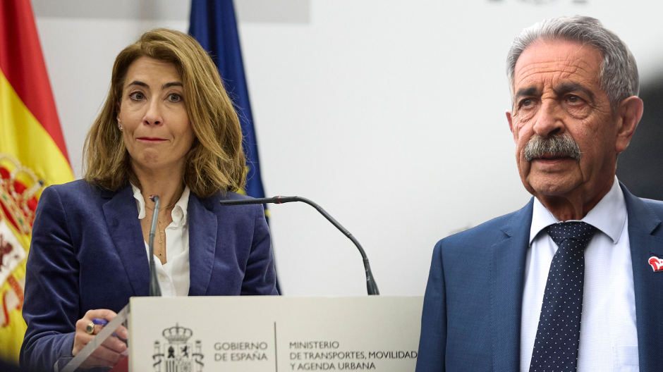 Raquel Sánchez y Miguel Ángel Revilla