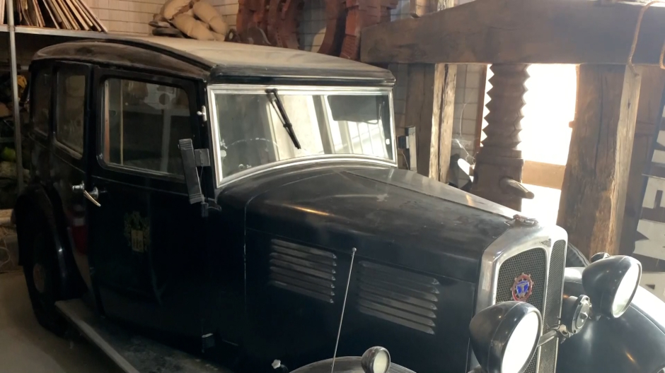 El coche de Al Capone, en el Museo Agostinelli