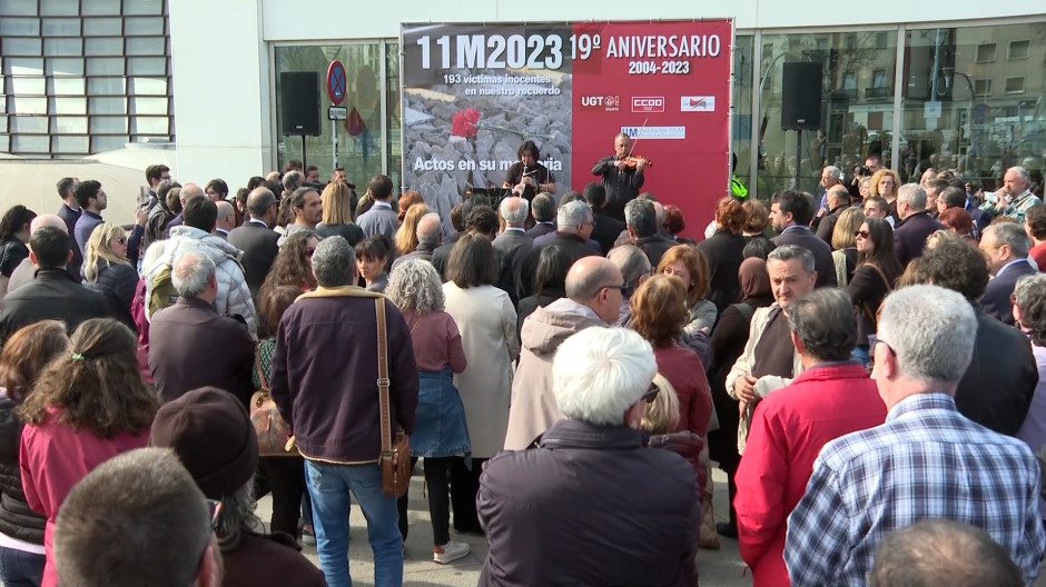 La Estación de Atocha Cercanías rinde homenaje a las 192 víctimas del 11-M