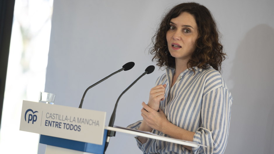 Imagen de la presidenta de la Comunidad de Madrid, Isabel Díaz Ayuso