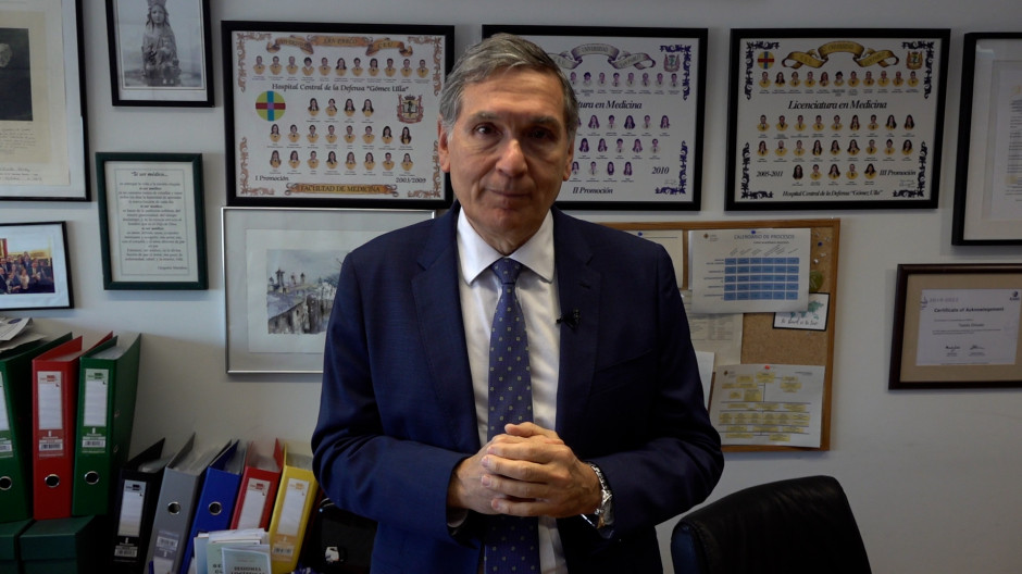 El Decano de la Facultad de Medicina de la Universidad San Pablo CEU, Tomás Chivato