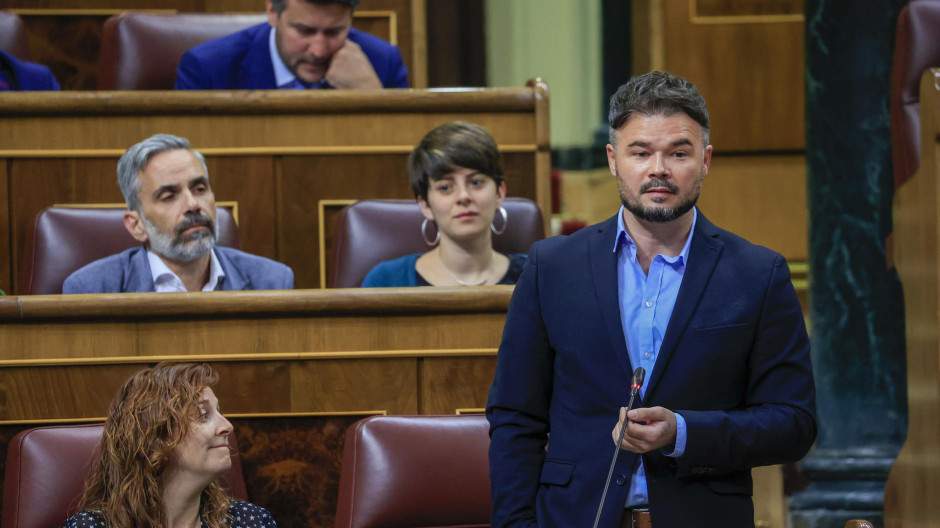 Encontronazo de Rufián y Pedro Sánchez por la gestión de los trenes en Cataluña