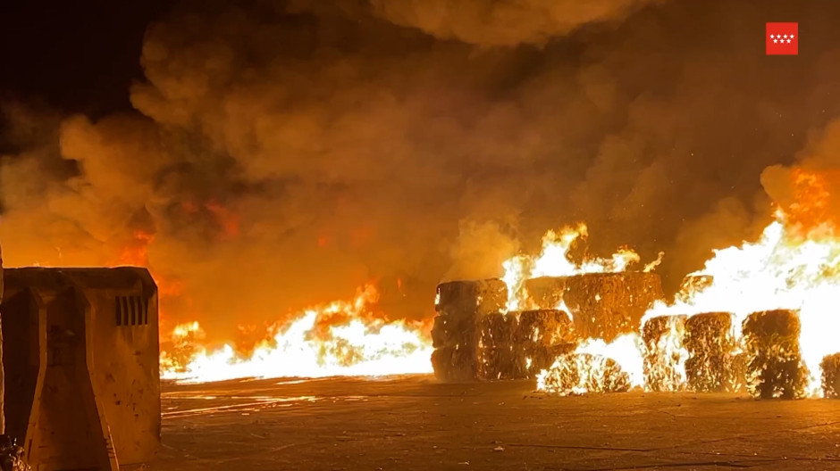 Incendio en Colmenar Viejo