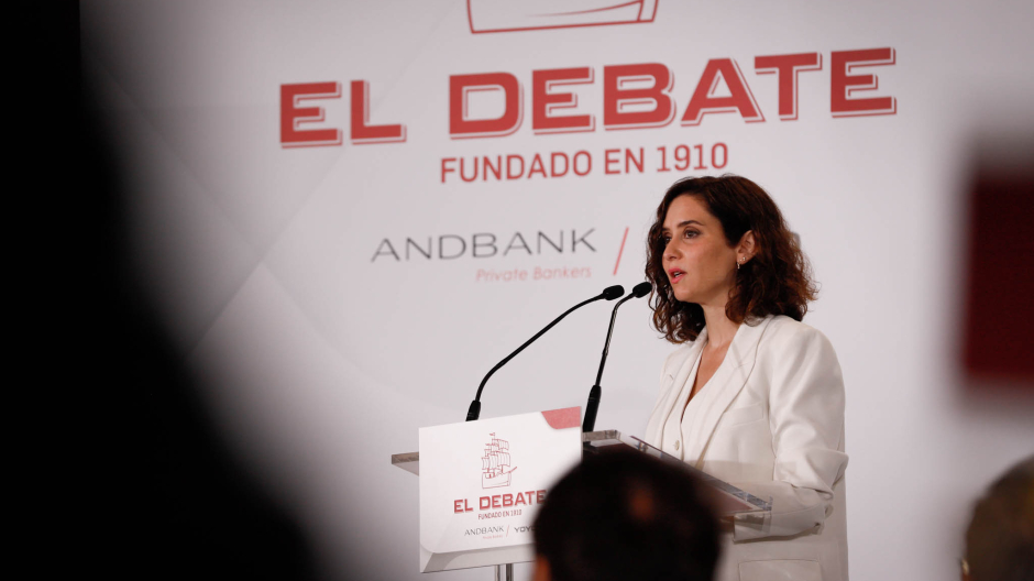Isabel Díaz Ayuso: «El Debate ha protagonizado un despegue sin precedentes en nuestra prensa»