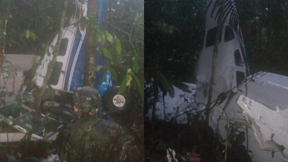 Hallados con vida cuatro niños que se estrellaron hace 17 en un avión en la selva colombiana