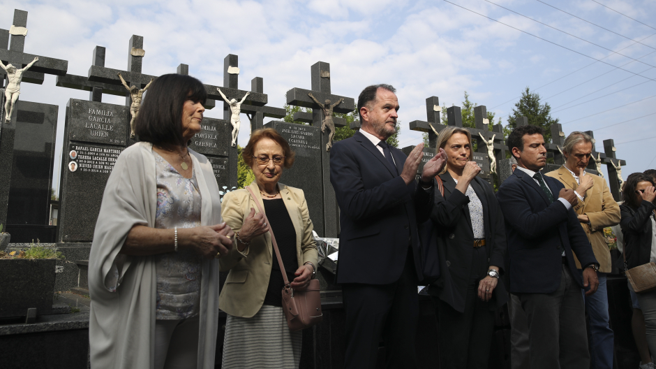 El PP de Durango homenajea a Jesús María Pedrosa, edil asesinado por ETA
