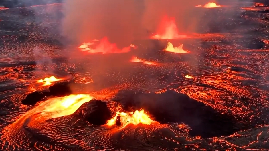 El volcán Kilauea de Hawái