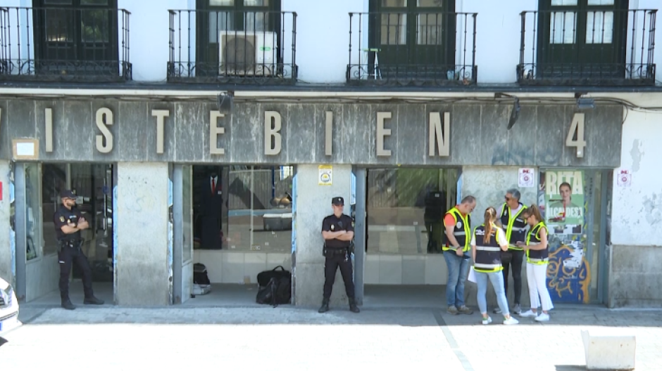 Imagen de lugar de Tirso de Molina donde apuñalaron a una mujer, Madrid