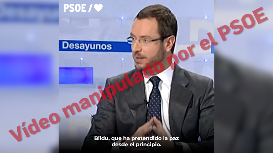 El PSOE entra en una espiral de errores y manipula su último vídeo de campaña​