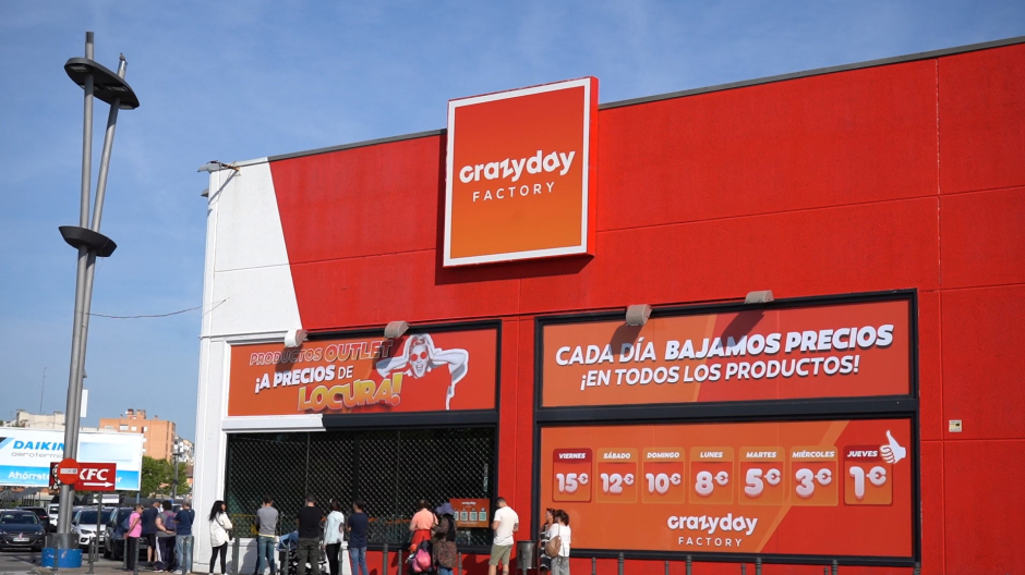 Crazy Day Factory: Así son las primeras tiendas outlet de  en Madrid