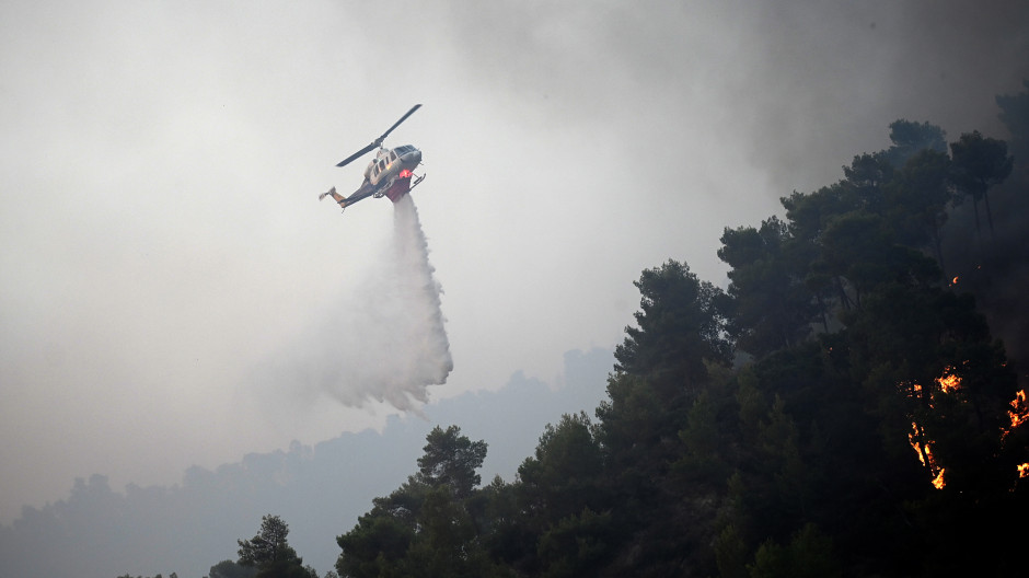 Fuego en Corfú