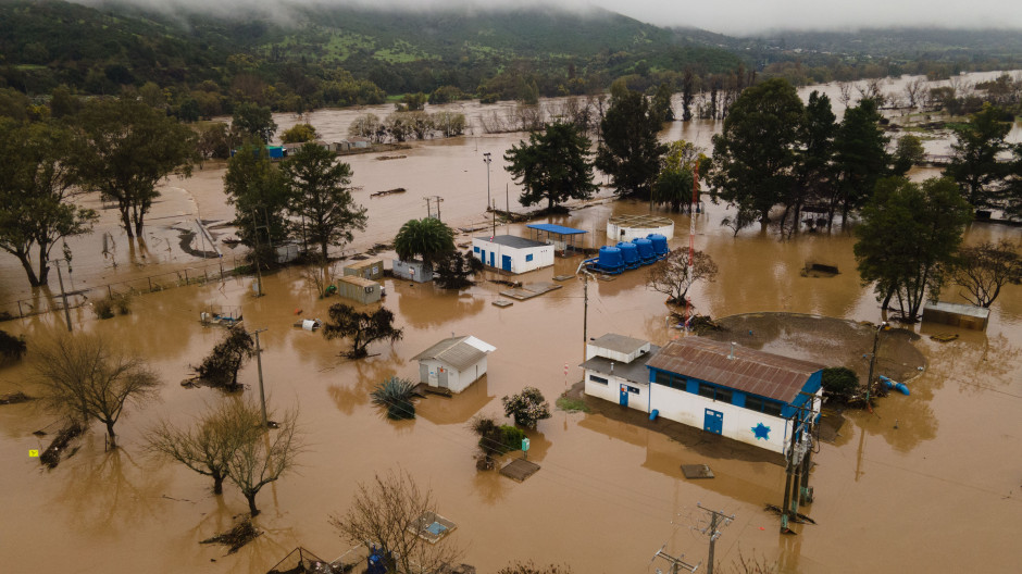 Imágenes tras los daños causados por las lluvias en Chile