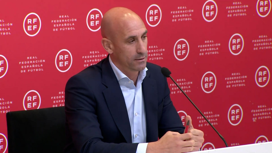 Luis Rubiales anuncia su dimisión este domingo a través de una carta de renuncia