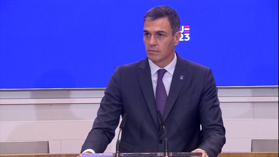 Pedro Sánchez, presidente en funciones del Gobierno