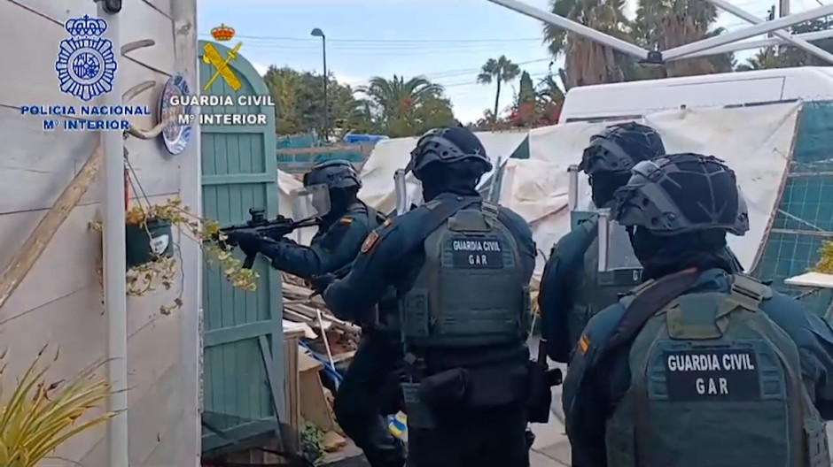 Policía Nacional y Guardia Civil, en acción