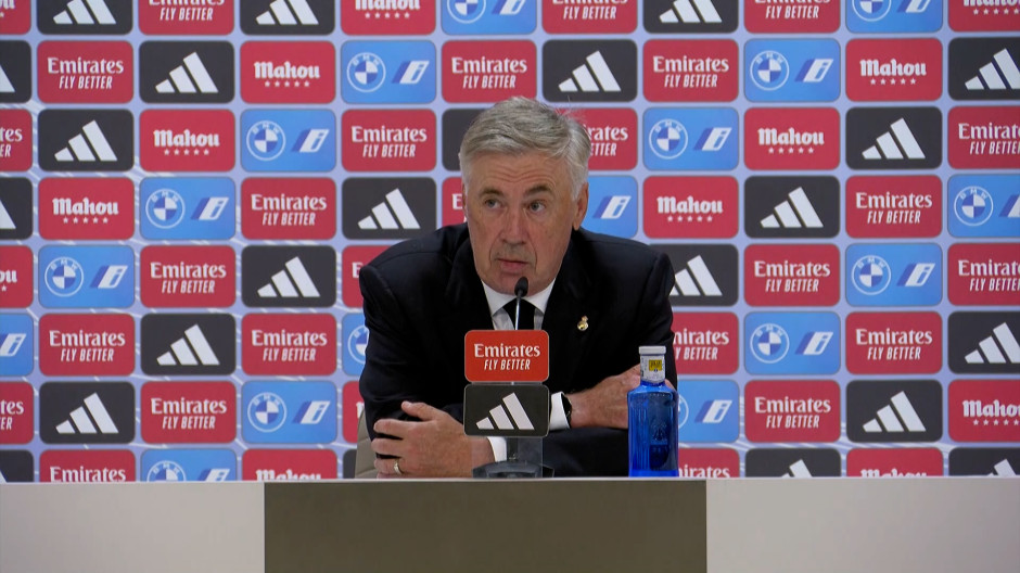 Ancelotti después del partido