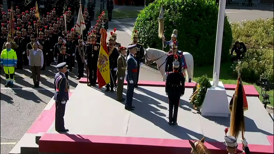 El emotivo homenaje en el desfile del 12 de octubre a los que dieron su vida por España