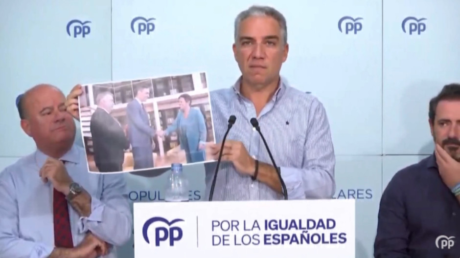 El coordinador general del Partido Popular, Elías Bendodo