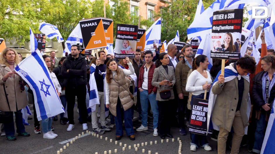 Inicio de la manifestación frente al Congreso de los Diputados en Madrid