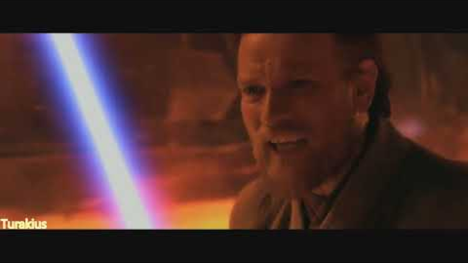 Obi-Wan VS Anakin . Star Wars Revenge of the Sith